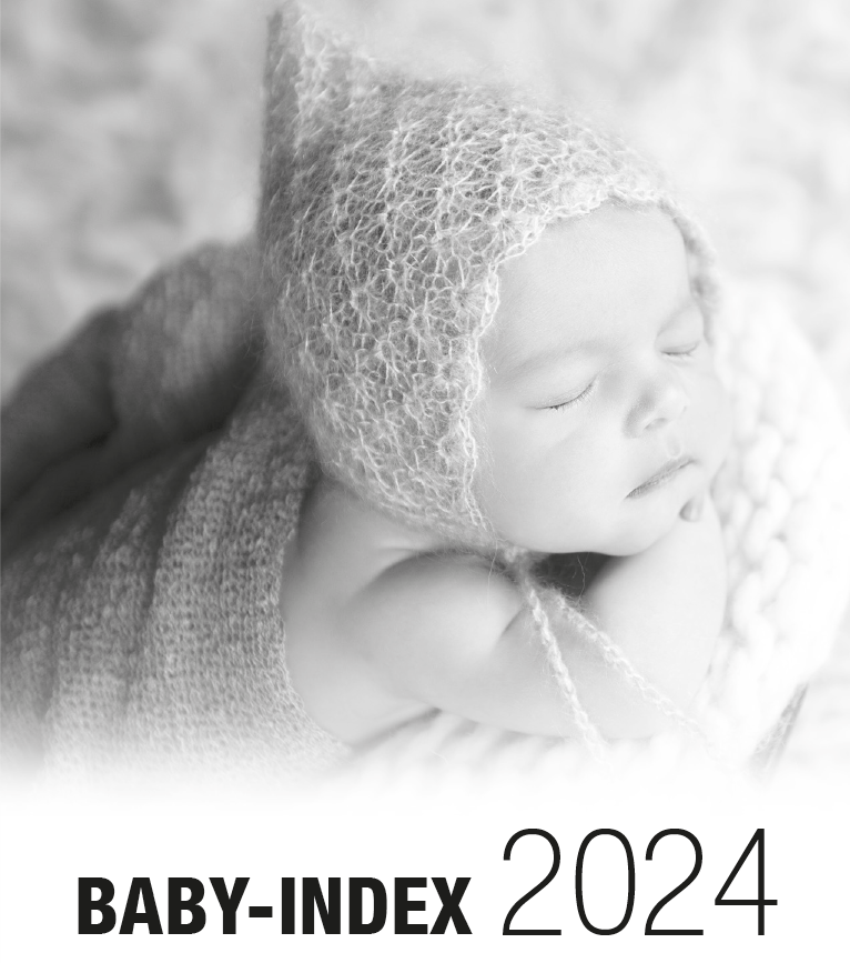 Die wichtigsten Information rund um die Geburtenentwicklung im neuen Baby Index 2024